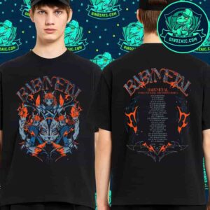 BABYMETAL World Tour 2025-26 North America 123 Thunder Merchandise Unisex T-Shirt