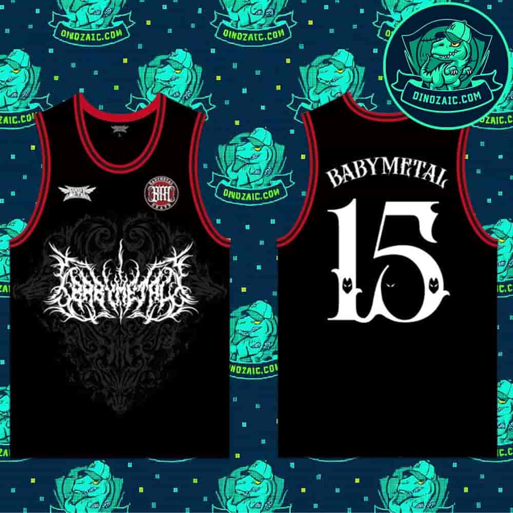 BABYMETAL World Tour 2025-26 North America Basketball Jersey Shirt BABYMETAL World Tour 2025-26 North America Basketball Jersey Shirt