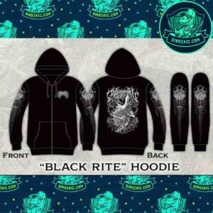 BABYMETAL World Tour 2025-26 North America Black Rite Pull Over Hoodie Shirt