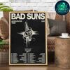 Breaking Benjamin Awaken The Fallen Tour 2025 With Three Days Grace And Retunr To Dust Dates List Decorative Poster Canvas
