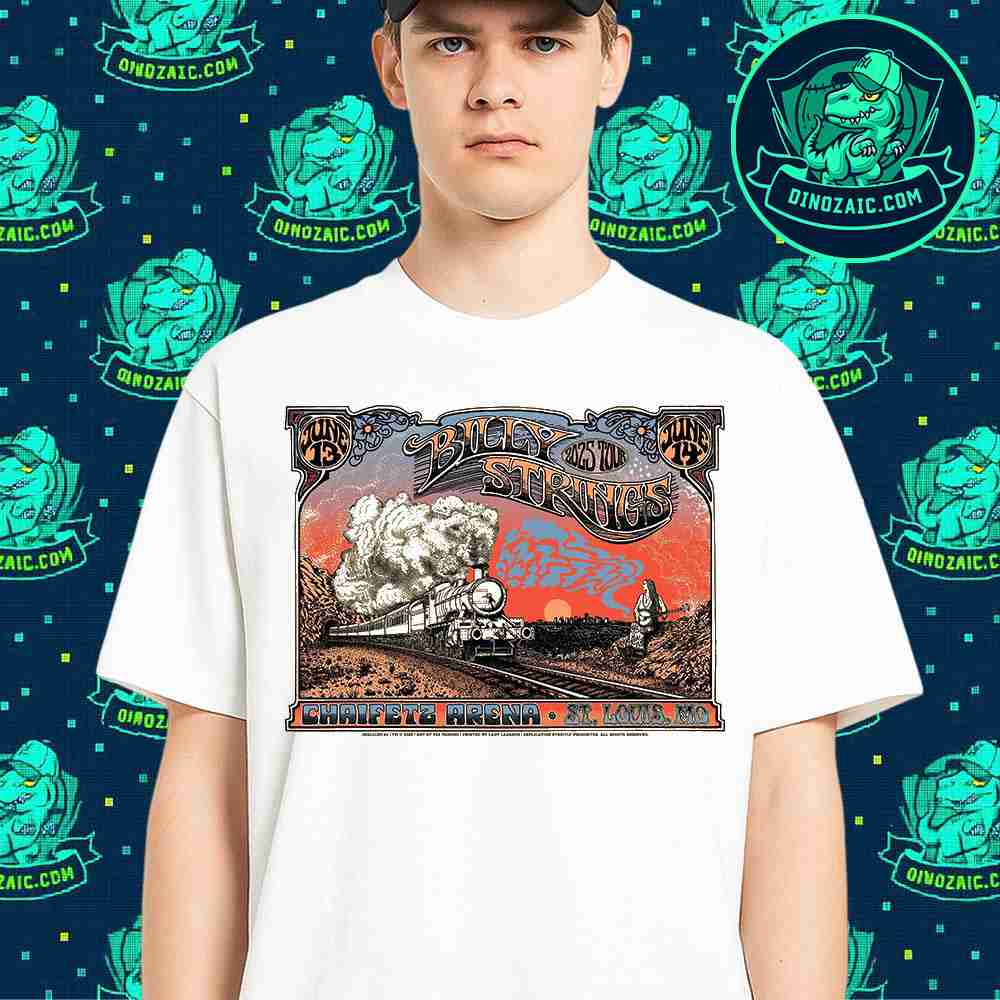 Billy Strings Poster For Show In St Louis Mo On June 13-14 At Chaifetz Arena Unisex T-Shirt Billy Strings Poster For Show In St Louis Mo On June 13-14 At Chaifetz Arena Unisex T-Shirt