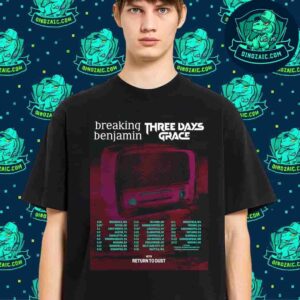 Breaking Benjamin Awaken The Fallen Tour 2025 With Three Days Grace And Retunr To Dust Dates List Unisex T-Shirt