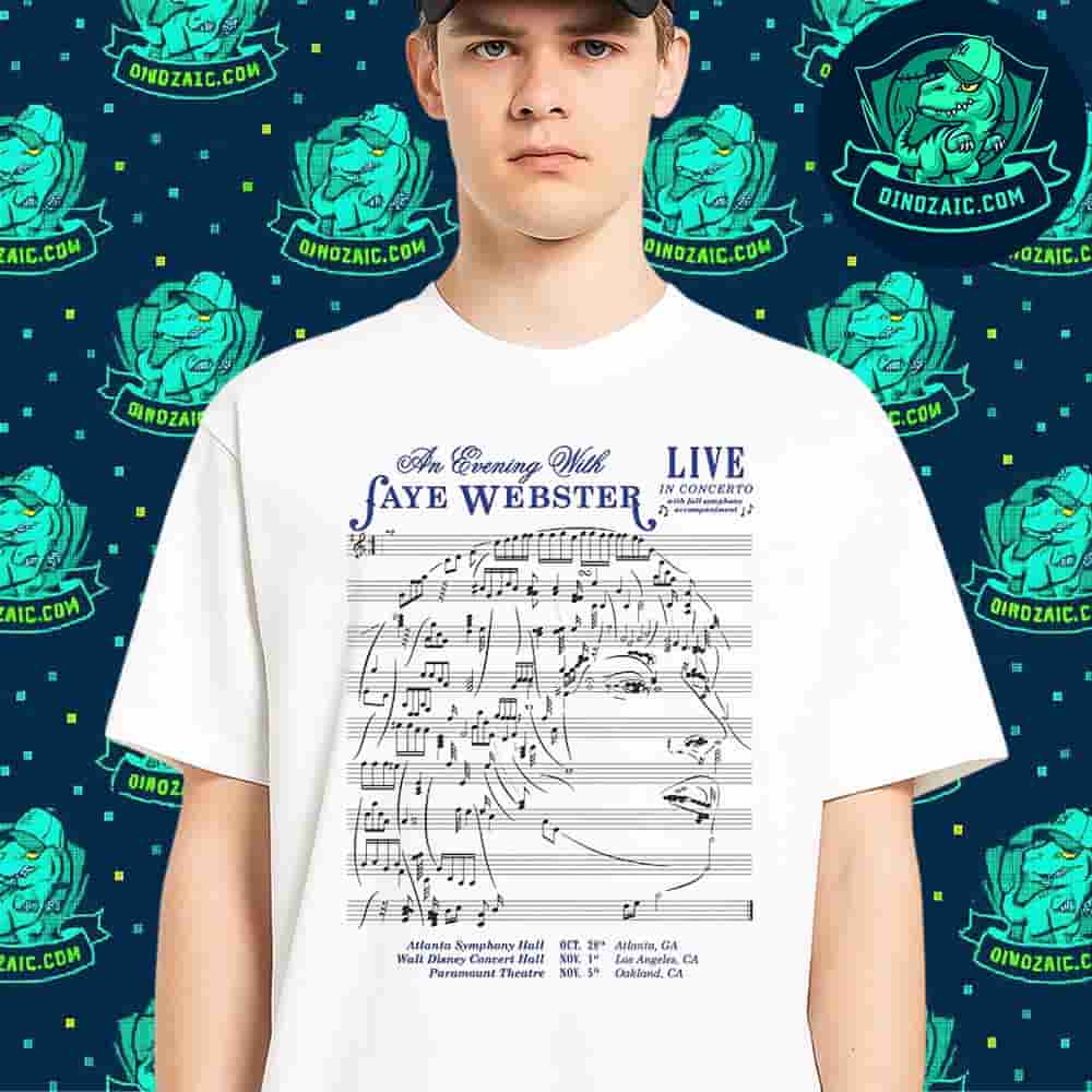 Faye Webster Live In Concerto 2025 With Full Aymphony Accompaniment In Atlanta Los Angeles And Oakland Unisex T-Shirt Faye Webster Live In Concerto 2025 With Full Aymphony Accompaniment In Atlanta Los Angeles And Oakland Unisex T-Shirt