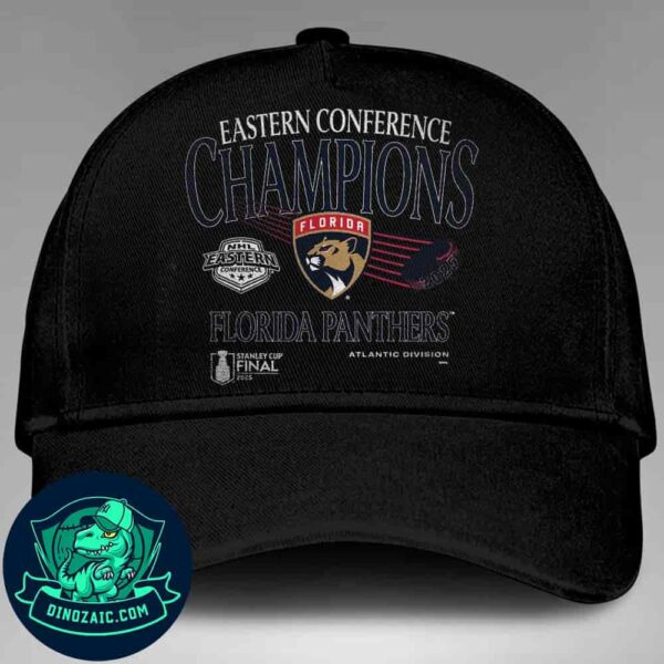 Florida Panthers 2025 Eastern Conference Champions Old School NHL Stanley Cup Final Hat-Cap