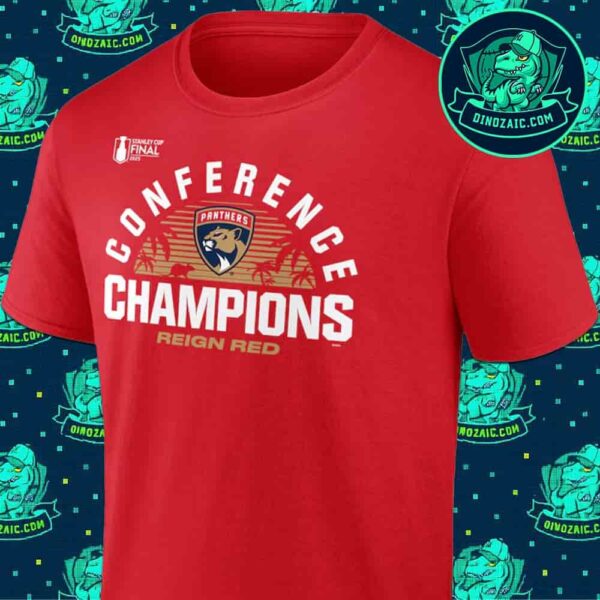 Florida Panthers 2025 NHL Stanley Cup Final Eastern Conference Champions Local Hometown Unisex T-Shirt