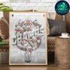 Florida Panthers NHL Repeat As Stanley Cup Champions In 2025 Artistic Wall Print