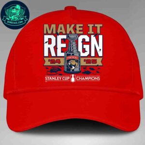 Florida Panthers Red Hat 2025 Stanley Cup Champions Official Cap