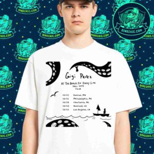 Gigi Perez At The Beach In Every Life Fall Tour October 2025 Unisex T-Shirt