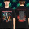 Iron Maiden Run For Your Lives 2025-26 Tour Aces High Two Sides Unisex T-Shirt