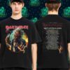 Iron Maiden Run For Your Lives 2025-26 Tour Eddie Wants To Axe Two Sides Unisex T-Shirt