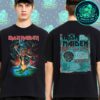 Iron Maiden Run For Your Lives 2025 World Tour Nordics Norway-Denmark-Sweden-Filand Two Sides Unisex T-Shirt