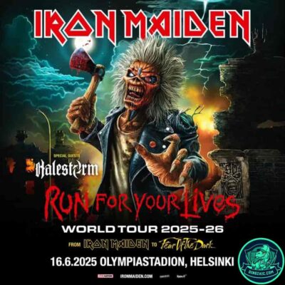 Iron Maiden Run For Your Lives World Tour – June 16, 2025 Live in Helsinki, Finland at Olympic Stadium (1)