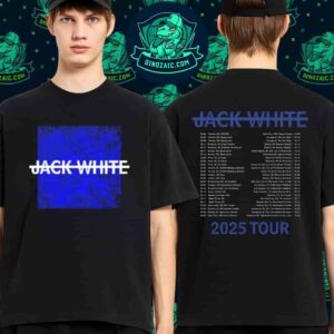 Jack White No Name Tour 2025 Merchandise Fan Gifts Unisex T-Shirt