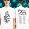 Kendrick Lamar SZA Grand National Tour 2025 Wacced Out Murals Merchandise T-Shirt