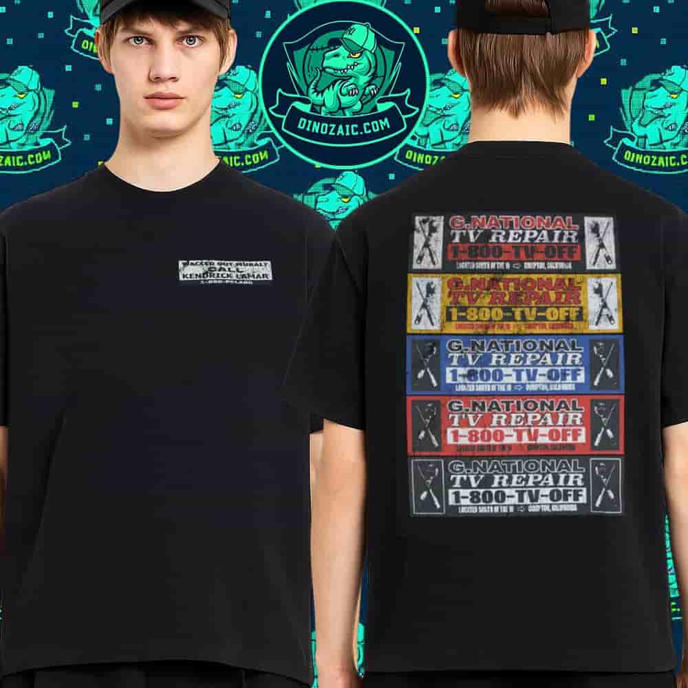 Kendrick Lamar SZA Grand National Tour 2025 Wacced Out Murals Merchandise T-Shirt Kendrick Lamar SZA Grand National Tour 2025 Wacced Out Murals Merchandise T-Shirt