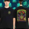 SZA Grand National Tour 2025 Airbrush Cities List Merchandise Two Sides Unisex T-Shirt