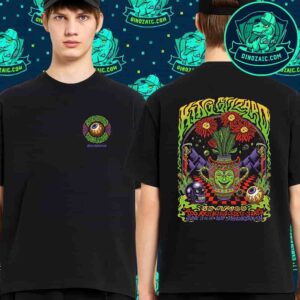 King Gizzard And The Lizard Wizard Exclusive Shirt In Manchester TN At Roo Residency 3 Set 3 Days On June 13-14-15 2025