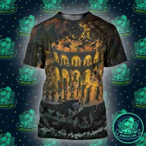 King Gizzard And The Lizard Wizard Poster For Album 27 Phantom Island Release 2025 All Over Print Shirt