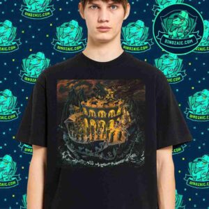 King Gizzard And The Lizard Wizard Poster For Album 27 Phantom Island Release 2025 Cover Art Unisex T-Shirt