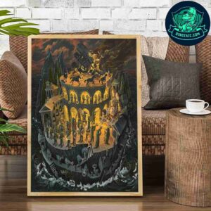 King Gizzard And The Lizard Wizard Poster For Album 27 Phantom Island Release 2025 Decorative Poster Canvas