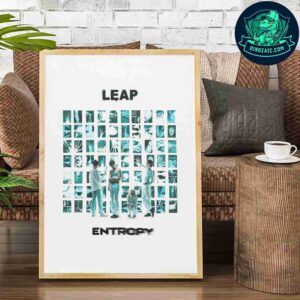 Leap Band Entropy Debut Album On Oct 3rd 2025 Decorative Poster Canvas