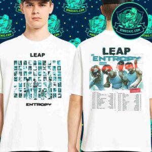 Leap Band The Entropy Tour Debut Album Oct 3rd 2025 Schedule List Dates Merchandise Unisex T-Shirt