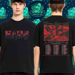 Leon Thomas Mutts Don’t Heel Tour 2025-26 Dates List With Ambre Fan Gifts Classic Two Sides T-Shirt