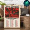 Charlotte Sands On The Summer 2025 School Tour North America Schedule List Dates On July And Aug Home Decor Poster Canvas