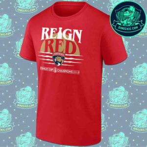 Limited Edition Red Tee Florida Panthers 2025 Stanley Cup Victory Hometown Dna T-Shirt