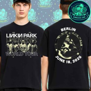 Linkin Park Berlin Germany From Zero World Tour 2025 Exclusive Tee At Olympiastadion On June 18 2025 Merchandise T-Shirt