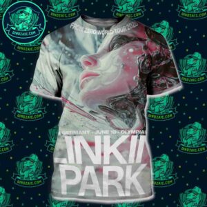 Linkin Park Berlin Germany From Zero World Tour 2025 Poster For Show At Olympiastadion On June 18 2025 All Over Print Shirt