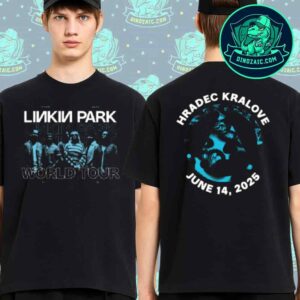 Linkin Park From Zero World Tour 2025 In Hradec Kralove Czech Republic At Rock For People Festival On June 14 2025 Unisex T-Shirt