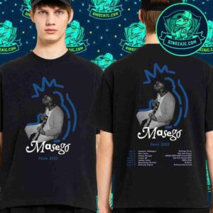 Masego Fets 2025 Tour Dates Merchandise Two Sides Unisex T-Shirt