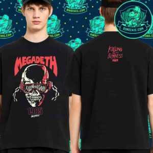 Megadeath X Halfsumo 40 Years Of Killing Is My Business And Business Is Good Special Edition Logo 2025 Merchandise Unisex T-Shirt