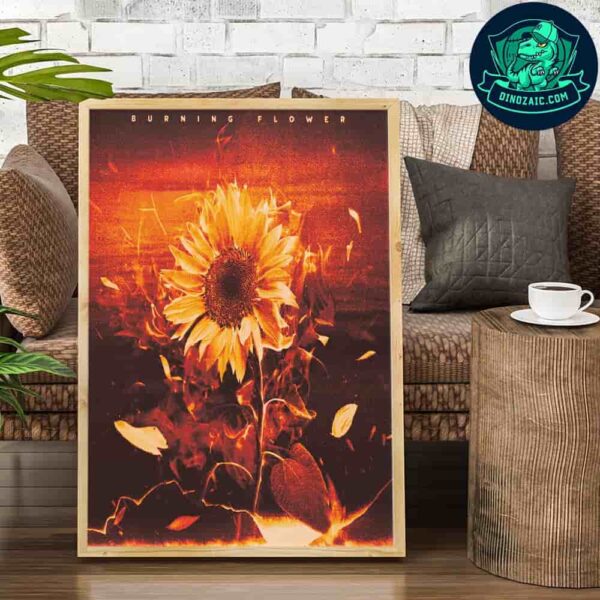 New Single Burning Flower Hana Out On June 8th 2025 Home Decor Posster Canvas