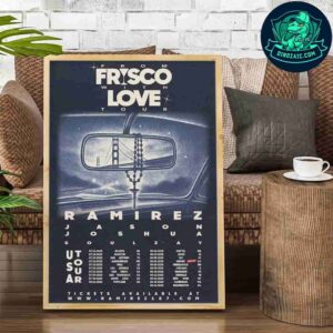 Ramirez Jashon Joshuan Soulzay USA Tour 2025 Schedule List Dates From Frisco With Love Tour Decorative Poster Canvas