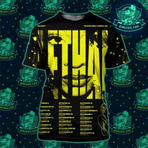 Rico Nasty The Lethal North American Tour 2025 Dates List Fans Gift Essentials All Over Print T-Shirt