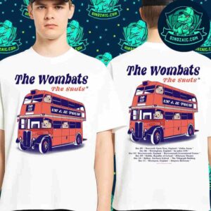 The Wombats X The Snuts UK And Ie Tour 2025 Schedule List Dates Two Sides Unisex T-Shirt