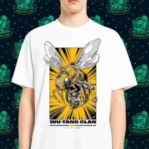 Wu-Tang Clan Poster In Atlanta GA At State Farm Arena On June 11 2025 Merchandise Unisex T-Shirt